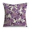 Purple Pattern Pillowcase Interior Decoration Office Living Room Home Pillowcase