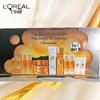 L'Oréal Gold Radiance Youth Activating Honey Collagen Skincare Set - 11-Piece Gift Box (Buy 3 Get 1 Free, Genuine).