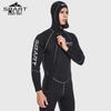3MM Thick Hooded Wetsuit for Men & Women - Diving, Swimming, Surfing & Jellyfish Protection