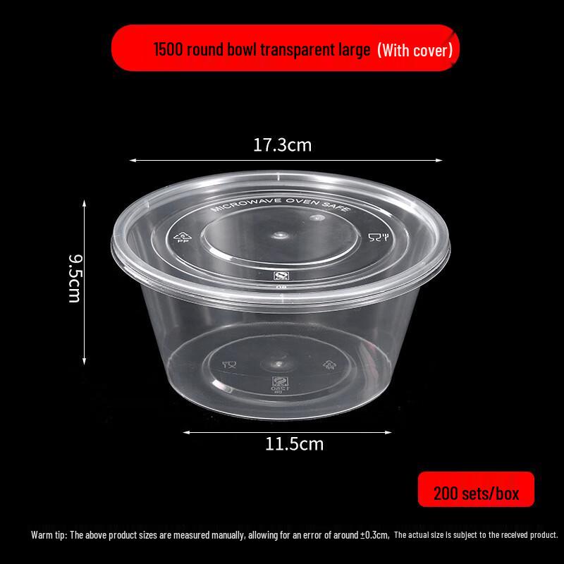 Disposable Food Containers with Lids