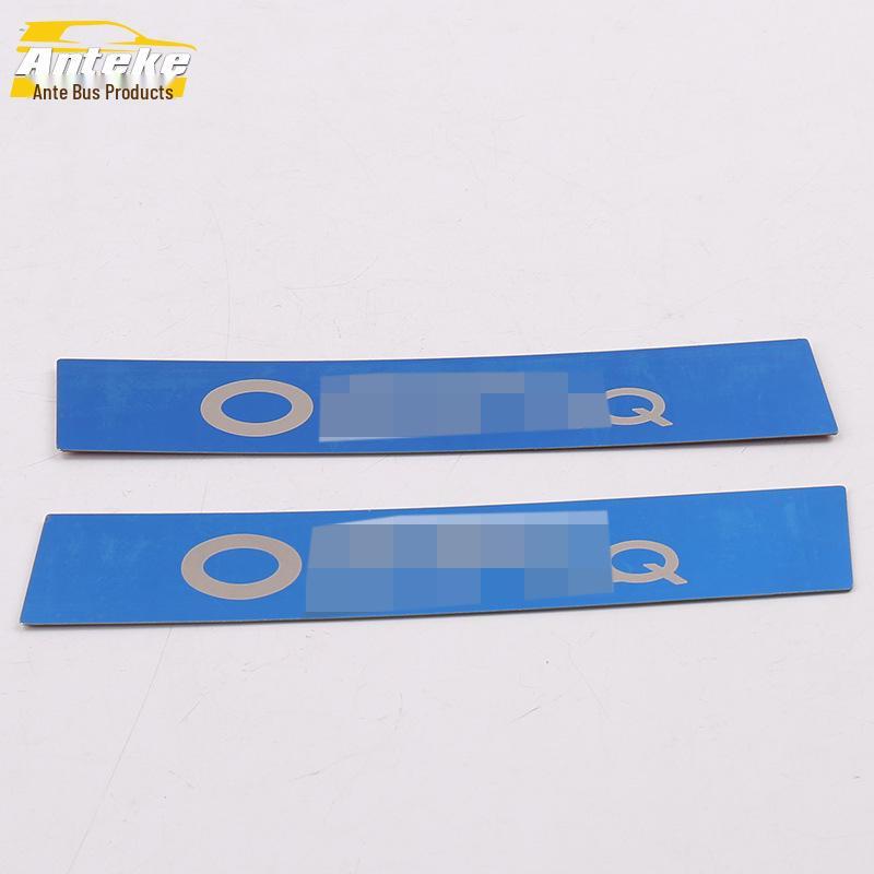 Fits 19 ORA IQ models: Rear Guard Plate Sequin & Trunk Tailgate Guard Plate Bumper Pedal Modification Kit.