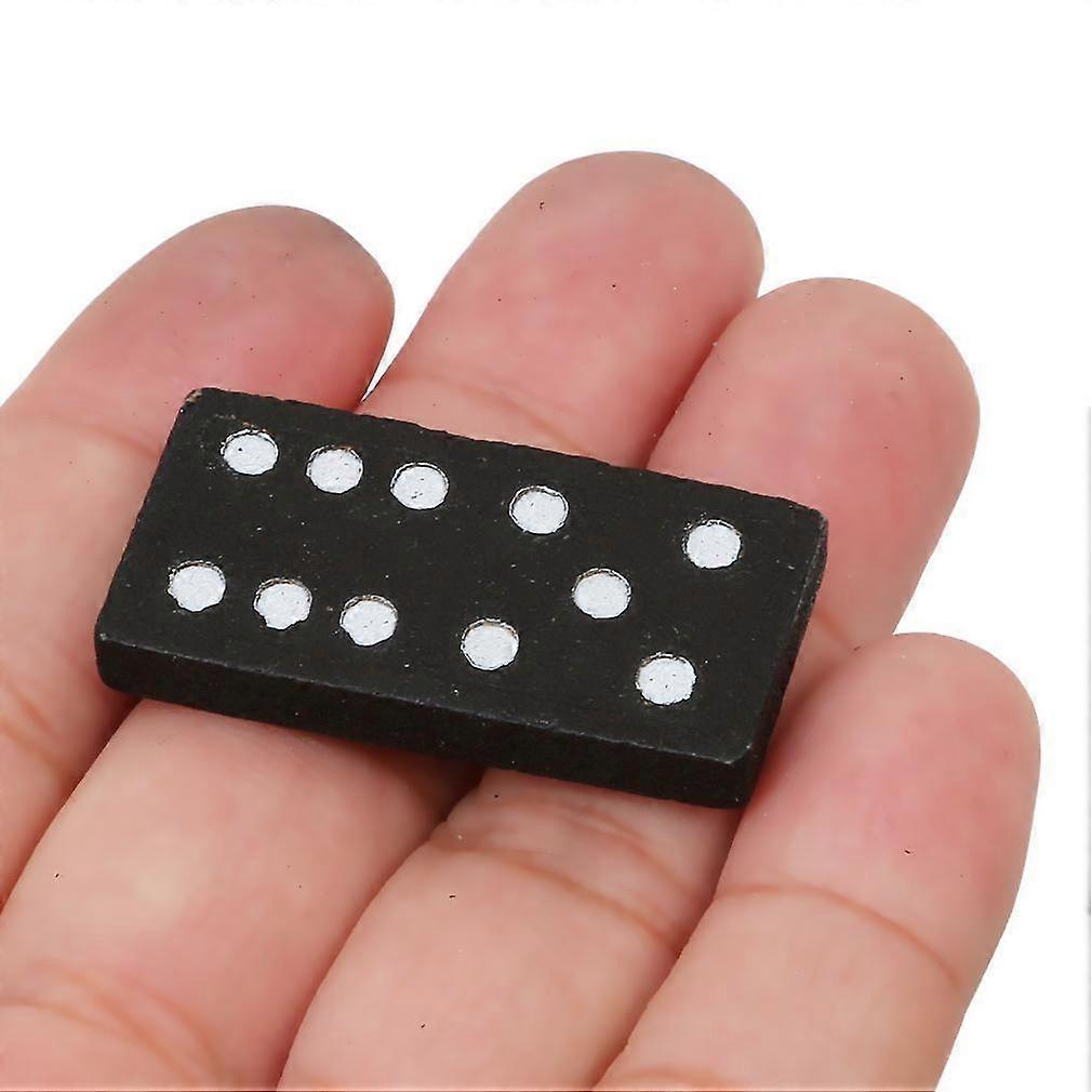 Double Six Dominoes With Wood Case Brand Nine Chess Game Pai Gow Paigow Poker
