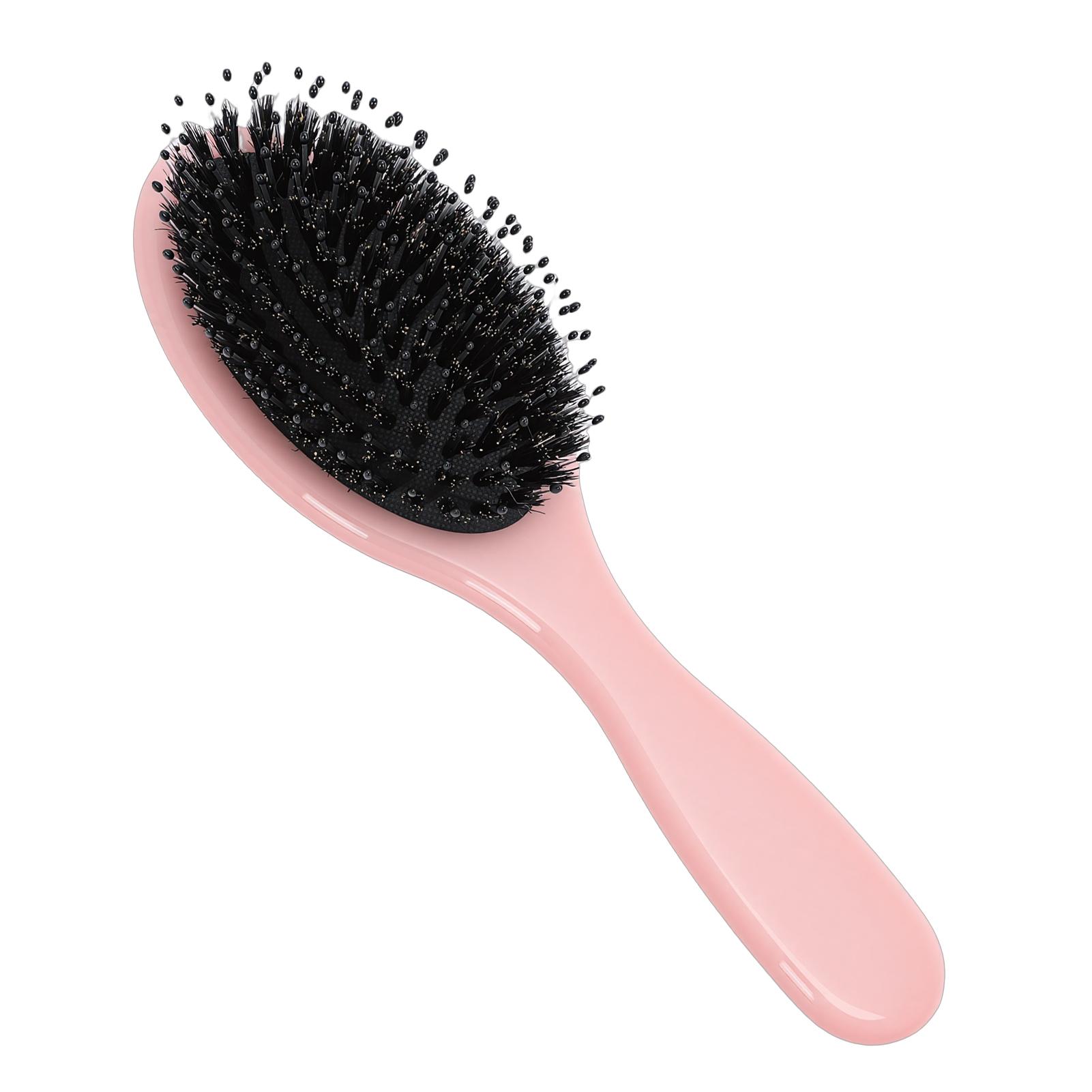

Hair Brush 21cm Wide Paddle Ergonomic Handle Professional Detangling Massage Comb for Thick Hair Extensions Wigs