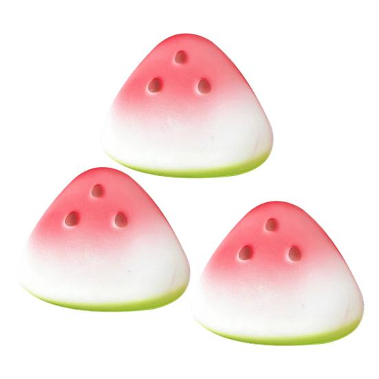Watermelon Slice Slow-Rising Squeeze Toy Soft TPR Fidget for Stress Relief Cute Fruit-Shaped Decompression Gadget for Kids Adults