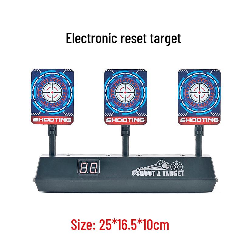 Net Auto-Reset Electronic Human-Shaped Scoring Target for Practice
