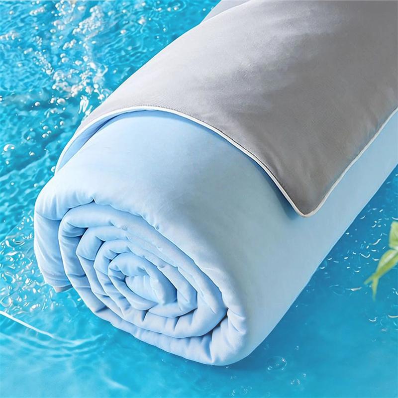 Cooling Blanket Summer Lightweight Breathable Air Conditioning Quilt Soft Smooth Spandex Cool Comforter Air Condition Comforter Thin Duvet