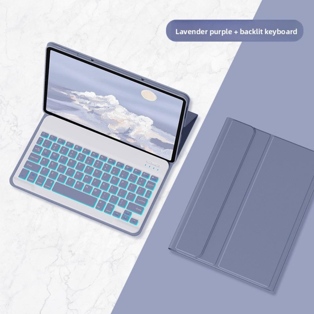Bluetooth Keyboard Case for Lenovo Xiaoxin Pad Pro 11 11.5 Inch Tablet 10.6 Laptop Protective Cover with Wireless Keyboard