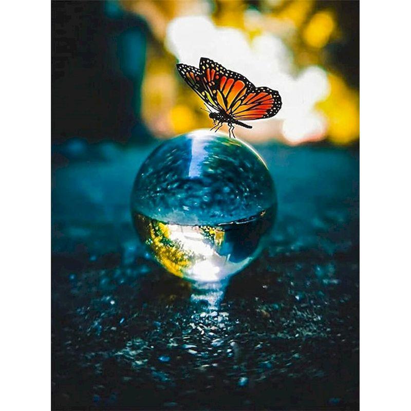 5d Diy Diamond Painting Glass Water Cup Scenery Mosaic Diamond Embroidery Full Square Cross Stitch Home Landscape Wall