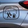 Lustiger Messgerät Zigarettenfigur Auto Kraftstofftank Verschönerung Dekoration Aufkleber