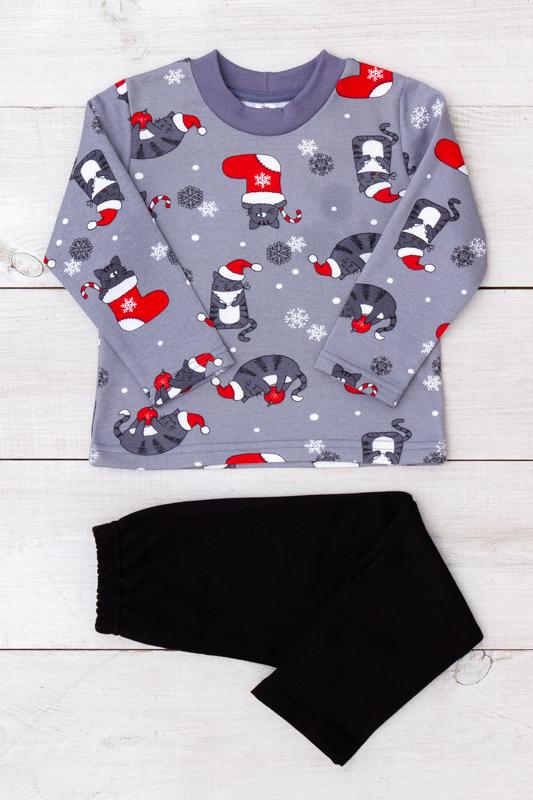 Boys’ Pajama Set – Brushed Knit, Warm & Soft for Cold Nights, Demi-season, 6076-024-4-1 HC