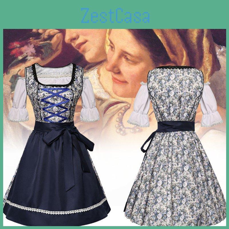 National Female Bavarian Uniform Cosplay Decoration Costume Performance Skirt