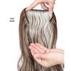 One-Piece Curly Clip-In Hair Extensions: High-Temperature Fiber for Enhanced Women's Volume