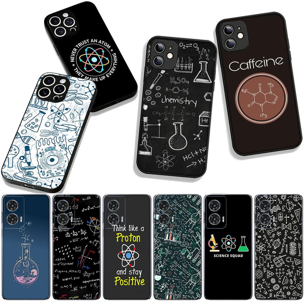 I Love Chemistry Science Case for Motorola Moto G54 G05 G24 G45 G55 G75 G85 G15 G57 G86 Power Edge 50 30 Ultra Fusion Neo Pro