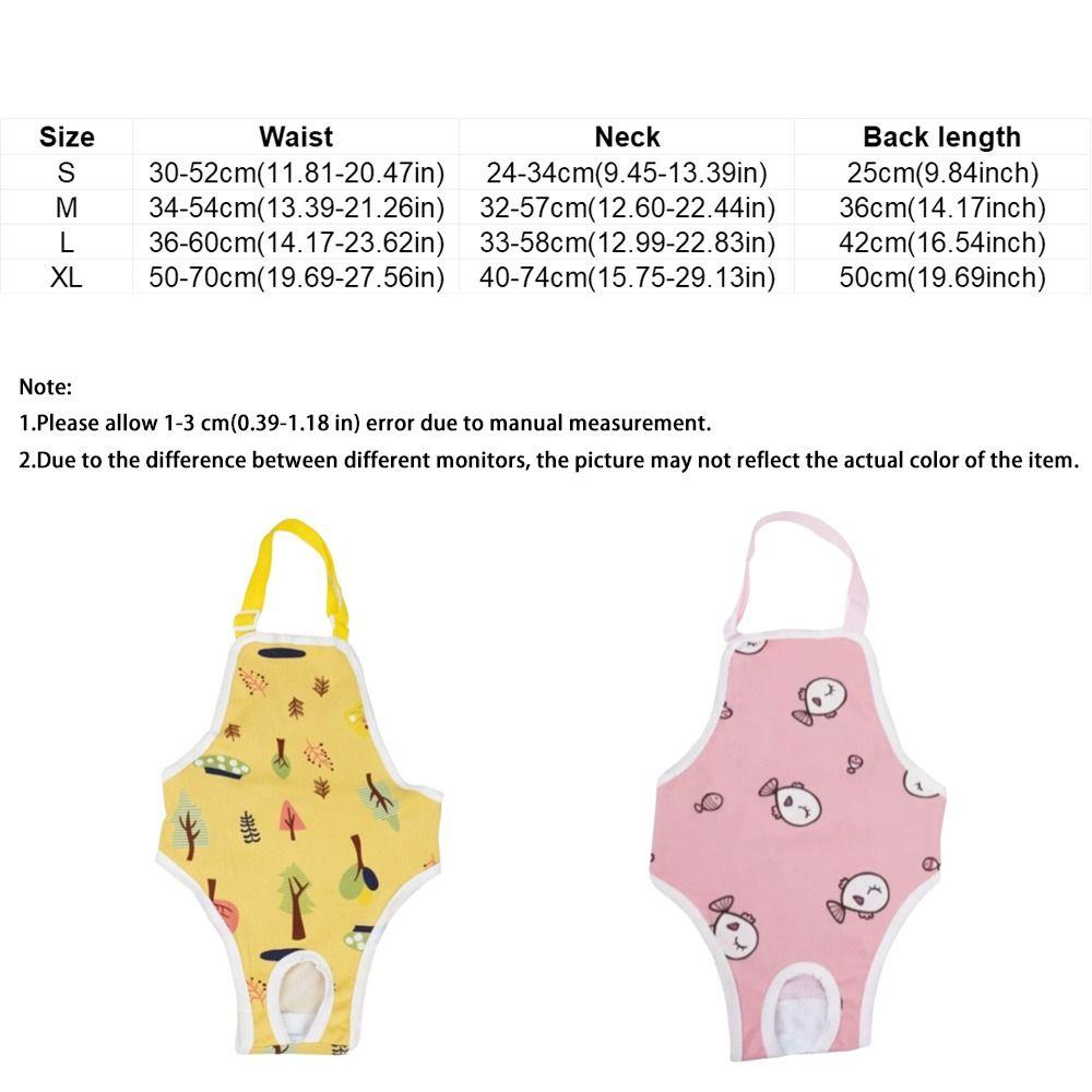 Adjustable Dog Physiological Pants Leak Proof Shoulder Straps Dog Sanitary Panties Washable Dog Diapers Menstrual Period