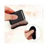 6.8x7cm Self Tan Brush Soft Body Makeup Brush Portable Self Tanning Brush Self Tanner Face Brush for Body & Leg MakeupBlack