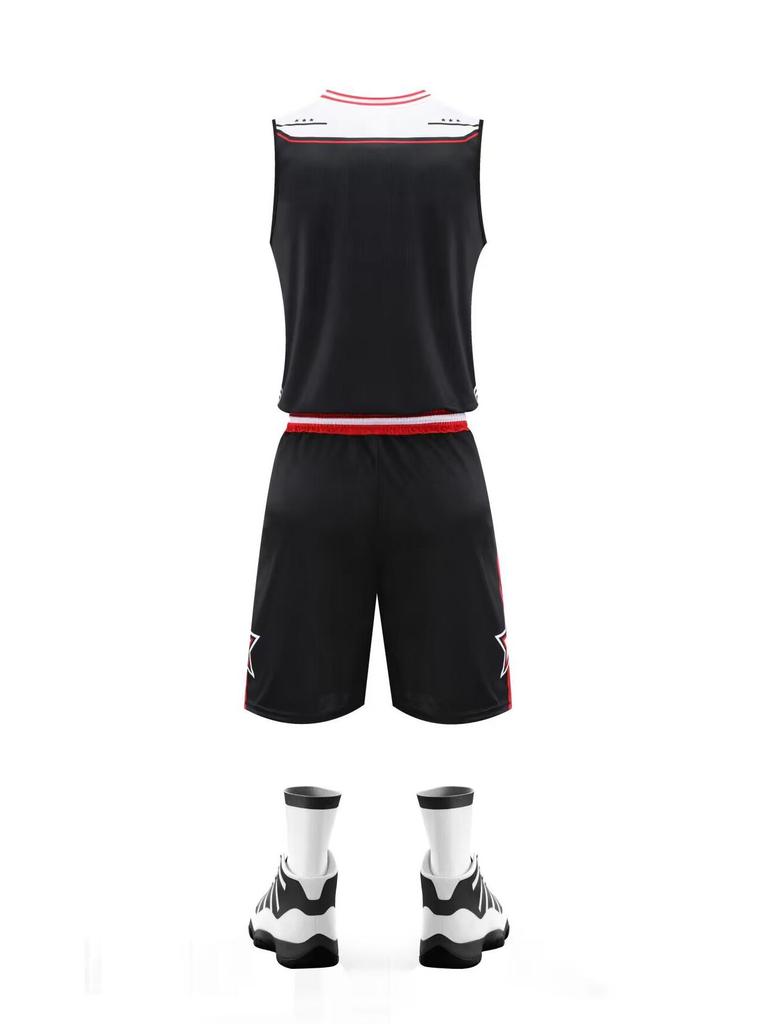 Cross-Border Basketball Training Uniform Set: New Style for Kids & Adults