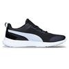 Puma Trax Lace-Up Mesh Fabric Non-Slip Breathable Low-Top Running Shoes Unisex Sneakers Black White 362543-01