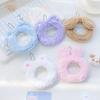 Kawaii Badge Holder New Cute Plush Ear Protective Cover Tray Girls Itabag Pendant Decor DIY for 7cm Badge Display Storage Case