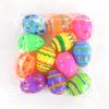 12Pcs Easter Fillable Opening Egg Colorful Plastic Eggs Kids Favors 2025 Easter Party Home Decorations Candy Gift Packaging Box