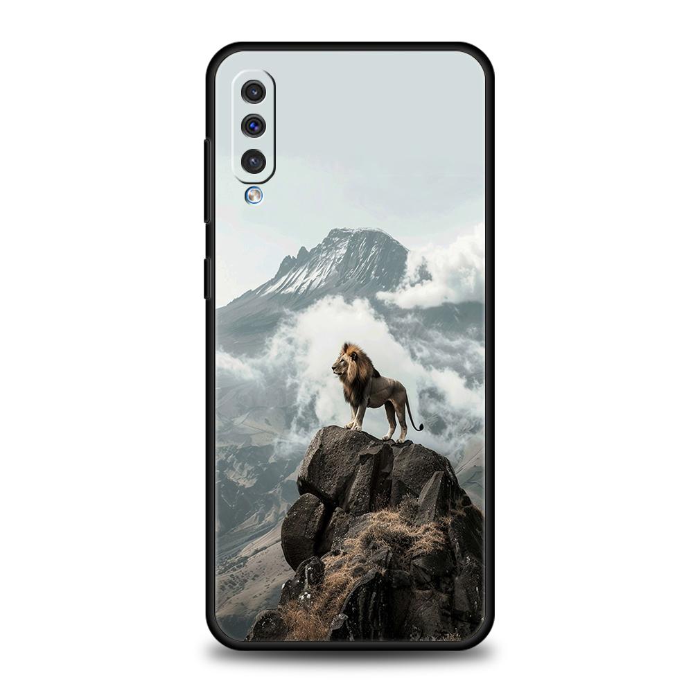 Lion King Animal Phone Case For Samsung A56 A36 A26 A24 A16 A14 A12 A32 A50 A70 A22 A30 A40 A34 A54 A42 A52 A04s A06 5G Cover