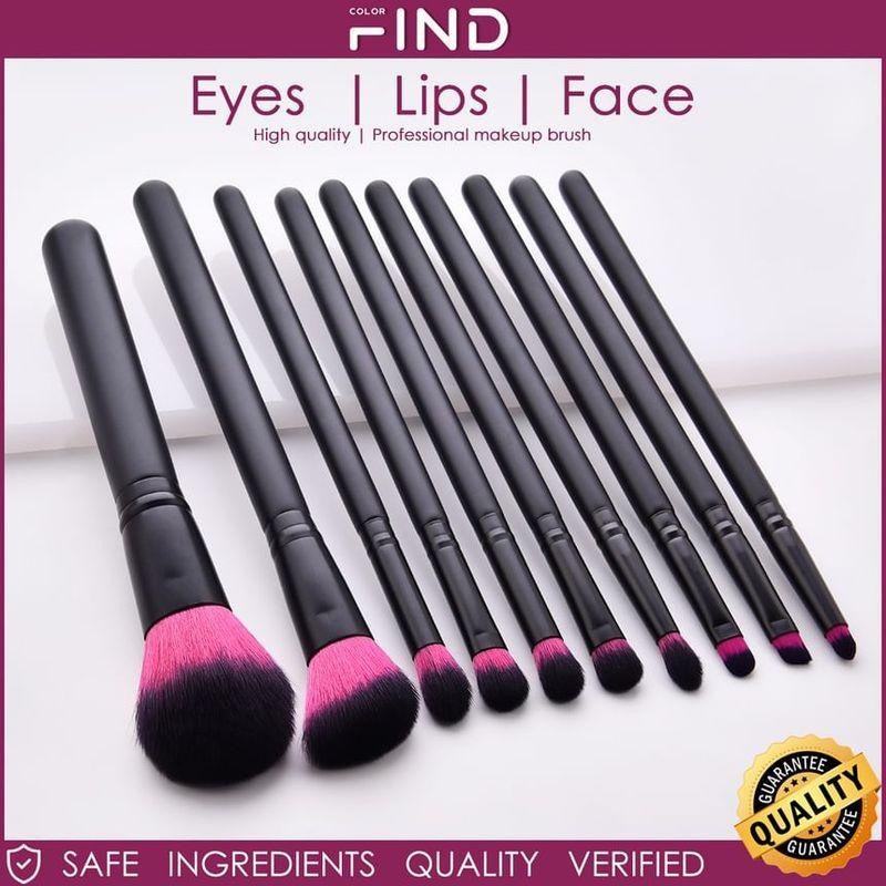 Tah krásy - Sada 10 kusů: Štětec na makeup
