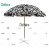 Zhi Zhou Digital Camouflage Outdoor Sun Umbrella with Base