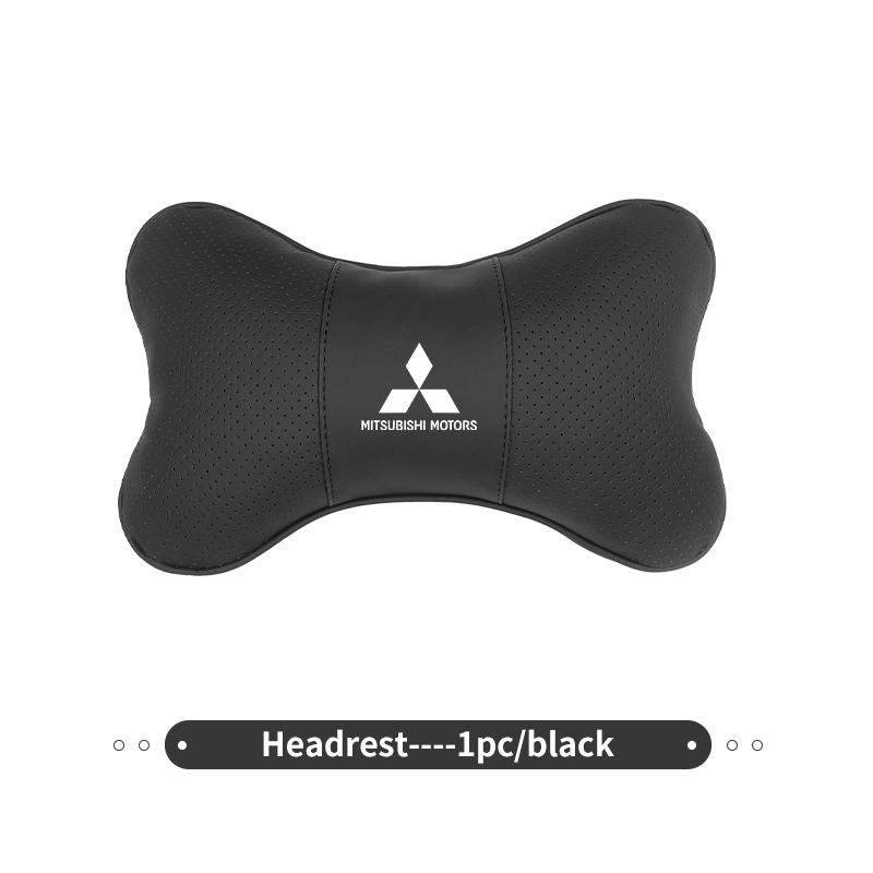 cxdjmy1 For Mitsubishi Car Seat Headrest Neck Safety Protective Lumbar Support Pad Lancer ASX Pajero Mirage Attrage Xpander Outlander