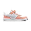Nike Court Borough Low 2 White Light Madder Root PS Sneakers DM1217-100