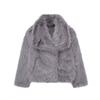 Fur Big Collar Synthetic Fur Coat Short Fashion Imitation Fox Fur Coat Fluffy Plush Women's Clothing