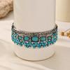 Turquoise Elastic Beaded Bracelet DIY Set - 5 Pieces