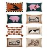 Nordic Style Animal Pillow Cover Washable Sofa Cushion Pillow  For Bedroom