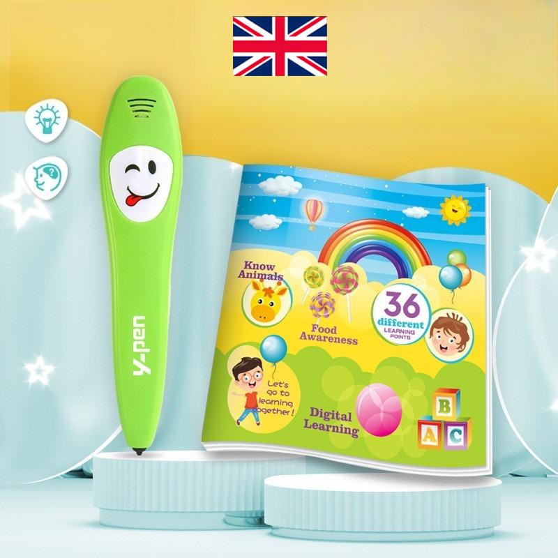 Spanish English Russian Early Education Intelligent Book Electronic Children Talking and Reading Pen Toy Learning Book With Pen