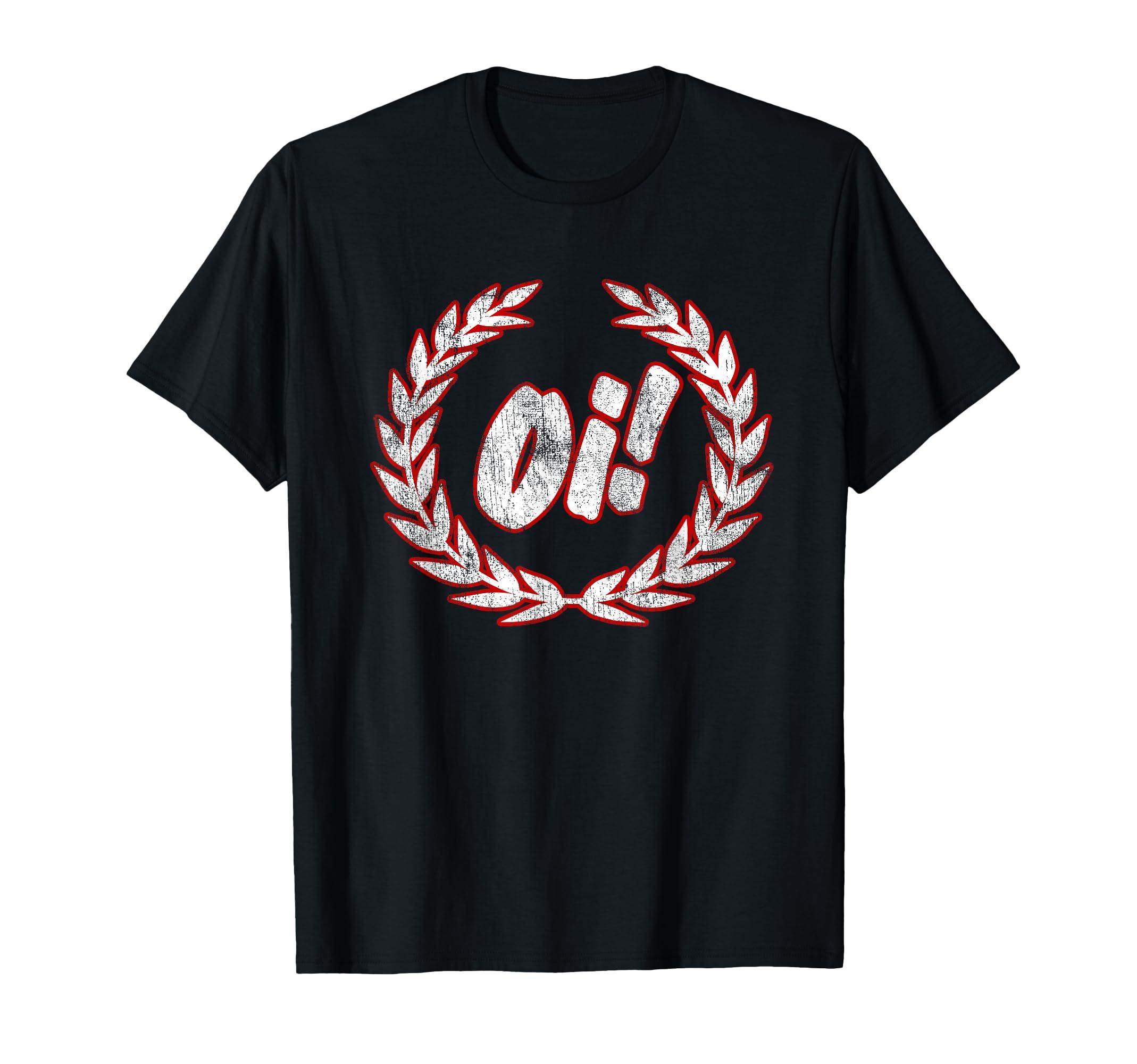 

Oi Oi Oi! - Skinhead Ska and Street Punk T-shirt