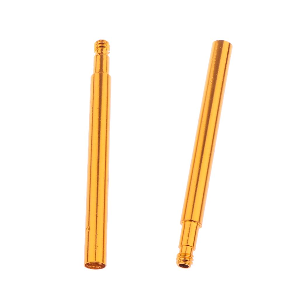 2pcs Bike 70mm / 2.76\\\\\\\'\\\\\\\' Alloy Presta Valve Extender