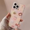 Double Layer IMD Phone Case Suitable for 14 Apple 15 Promax Cute Animal Full Screen Iphone13 Promax 16