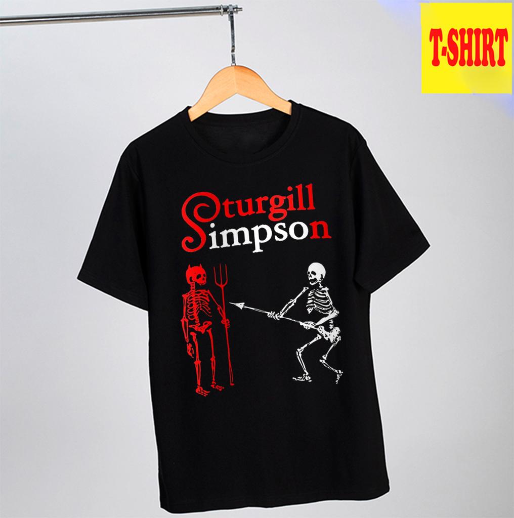 Sturgill Simpson World T Shirt Size S-4XL Cotton Short Sleeve Black Tee