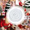 Christmas Ribbon Trim For Crafts 5ft Christmas Trimming Furry Ribbon Garland Decoration For Bags Boots Hats Ponches Table Decor