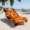 Manchester Personalized Name Beach Towel Soft Durable Quick-Dry Portable for SwimmingBeachCamping Travel Beach AccessoriesGym