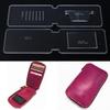 AAB-353 Wallet Template Transparent Acrylic Template Leather Pattern Acrylic  DIY Craft