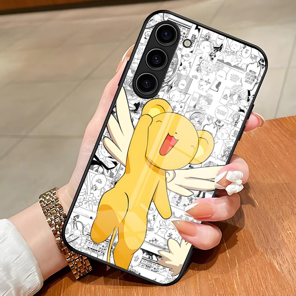 Cardcaptor Sakura Phone Case For Samsung S26 S25 Edge Ultra S23 S22 S21 S20 Ultra Plus S24 Fe A54 A53 A25 Glass Cover