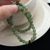 Natural Stone Jasper Double-Layer Beaded Bracelet - Retro Chinese Style Jewelry for Women