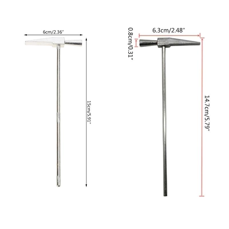 Portable Watchmakers Hammer for Creative Style Jewellers Mini Lightweight Model Craft Hammer Small for DIY Maintenance T