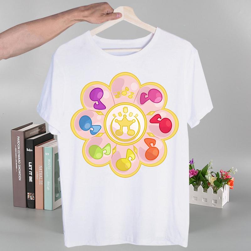 Ojamajo Doremi Magical  Harajuku T-shirts Summer  Unisex/Wo Unisex Hip Hop Funny Print Tshirt Streetwear T Shirt Short Sleeve Tee Top Shirt