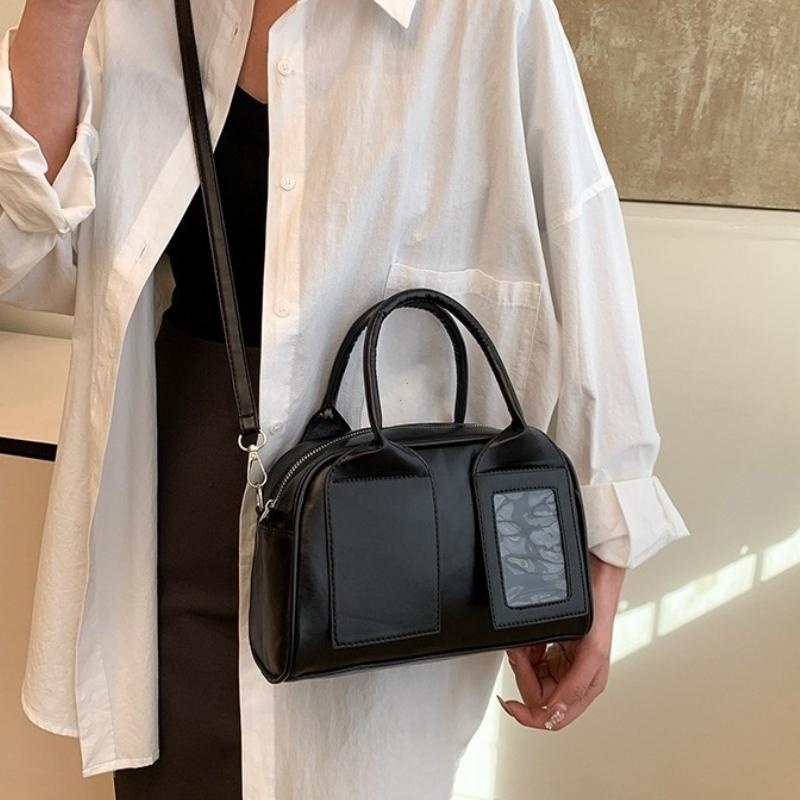 Y2K Harajuku Shoulder Bag Women Korean Transparent Ita Bag Crossbody Bag Female Japanese Designer Trend Handbag Purse