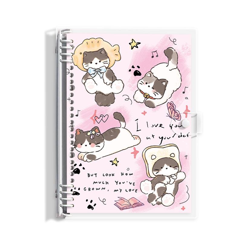 Hochwertiges transparentes PVC-Softshell A5 Ringbuch - Schonend für die Hände & Abnehmbar