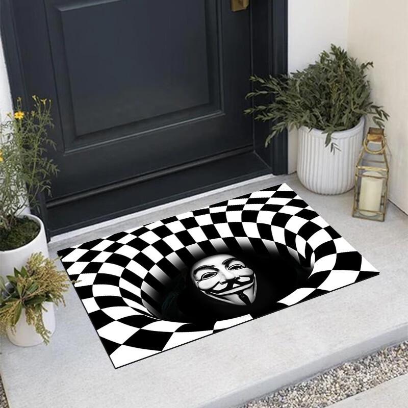 Visionary 3D Horror Illusion Area Rug
