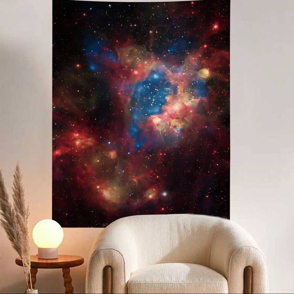 Universe Space Cartoon Tapestry Art Science Fiction Room Home Decor Wall Hanging Home Decor