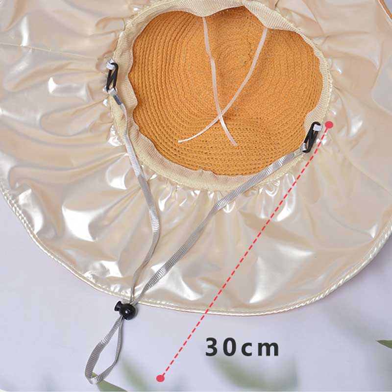 Luxury Summer Bucket Hat for Women Breathable Mesh Spliced 12cm Large Brim Sun Cap Candy Color Elegant Ladies Casual Bow Top Hat
