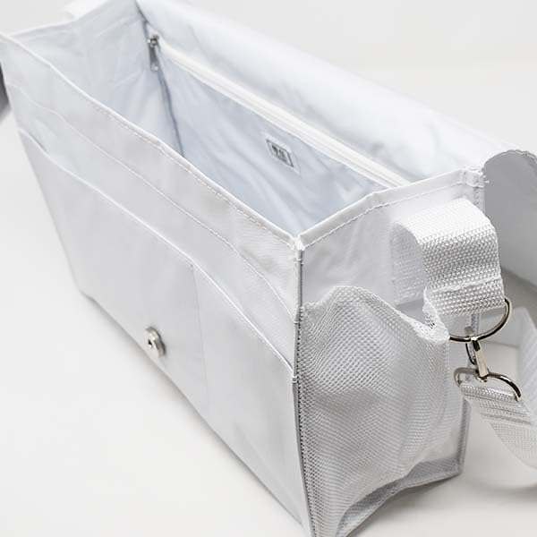 Sanya Fukuro Waterproof Bag with Water-Repellent Finish, Zutta Bag with Lettering, Water-Repellent, and Pockets, Perfect for Pilgrims