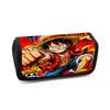 Cartoon One Piece Multi-layer Flip Pencil Case For Boy/Girls Best Gifts Large Capacity Durable Teenagers Pen Bag School Supplies